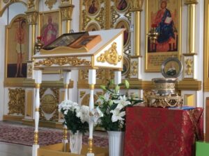 Ковчег с частью мощей святой блаженной Матроны Московской